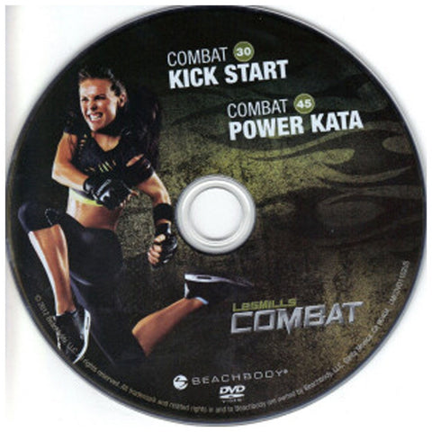 Les Mills Combat - Combat 30 Kick Start + Combat 45 Power Kata - DVD