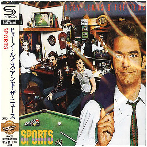 Huey Lewis & The News Sports Japan Jewel Case SHM UICY-25461 - CD