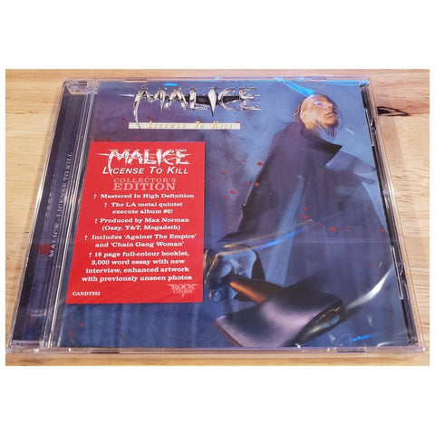 Malice License To Kill Rock Candy Edition - CD