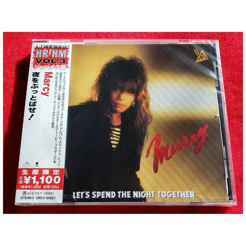 Marcy Let's Spend The Night Together Japan CD - UPCY-90027