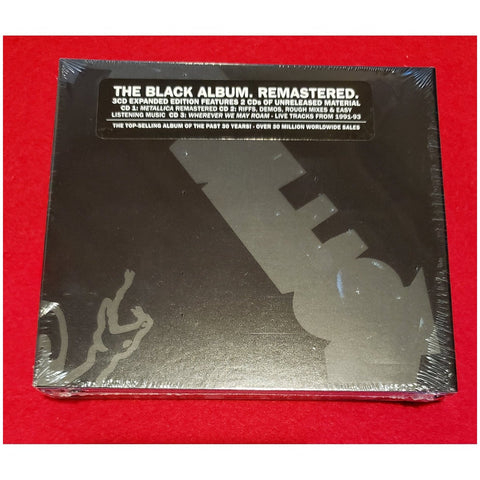 Metallica The Black Album Remastered - 3 CD Box Set
