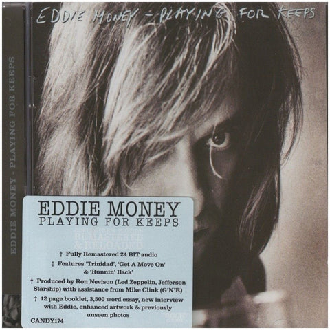Eddie Money - Playing For Keeps - Rock Candy Edition - CD - JAMMIN Recordings