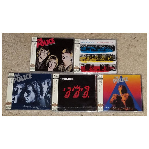The Police 5 Japan Jewel Case SHM CD - Bundle