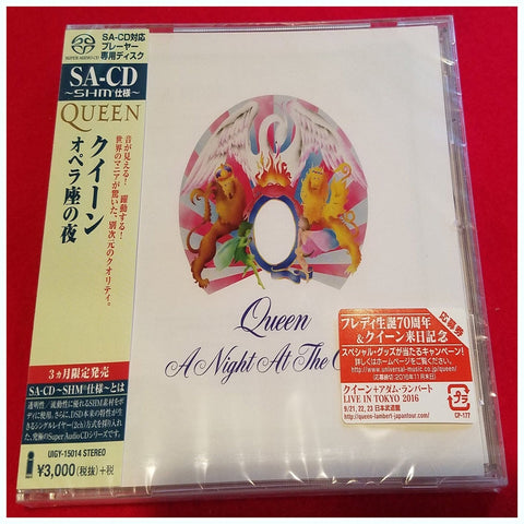 Queen - A Night At The Opera - Japan Jewel Case SHM-SACD - UIGY-15014 - JAMMIN Recordings