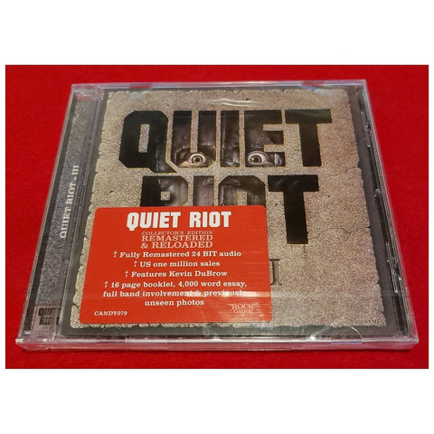 Quiet Riot - QR III - Rock Candy Edition - CD - JAMMIN Recordings