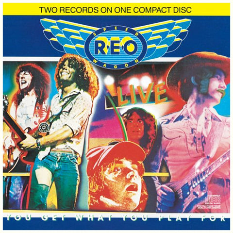 REO Speedwagon - Live - You Get What You Play For - CD - JAMMIN Recordings