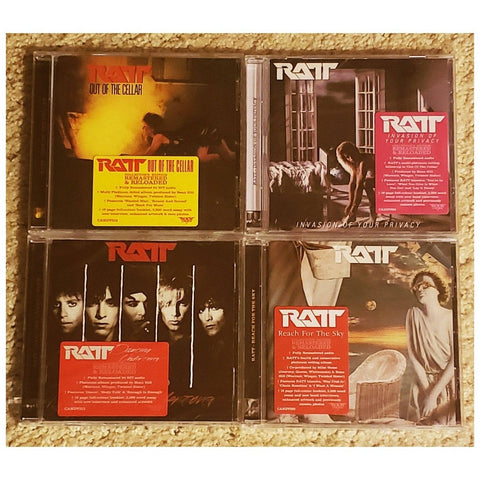 Ratt Rock Candy Edition - 4 CD Bundle