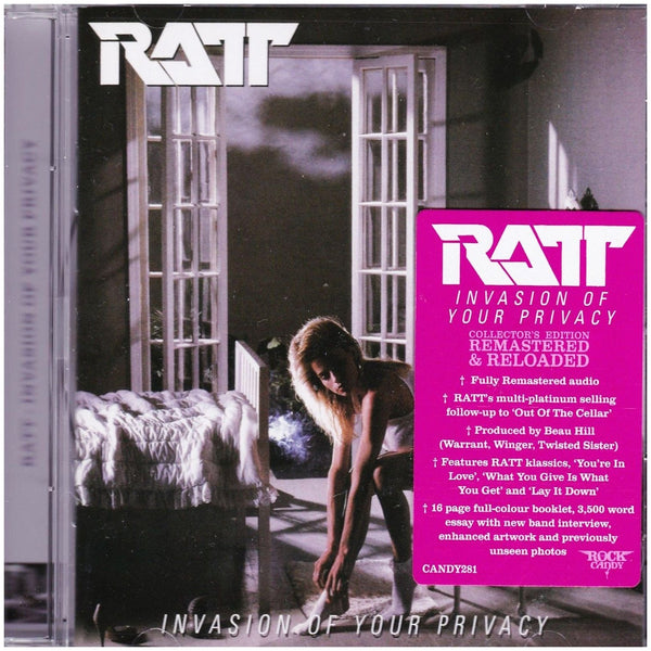RATT ラット Invasion Of Your Privacy バンドスコア