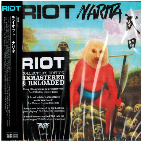 Riot Narita Rock Candy Japan Edition CANDY001OBI - CD