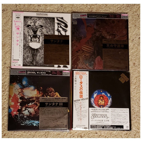 Santana 4 Disc - 7" Japan Hybrid SACD Bundle