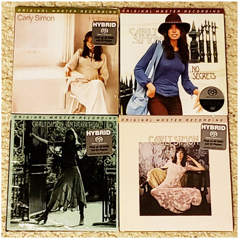 Carly Simon - 4 Mobile Fidelity Hybrid SACD Bundle