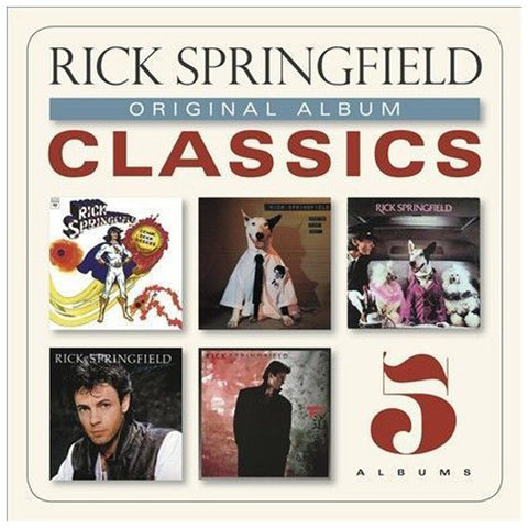 Rick Springfield Original Album Classics - 5 CD Box Set