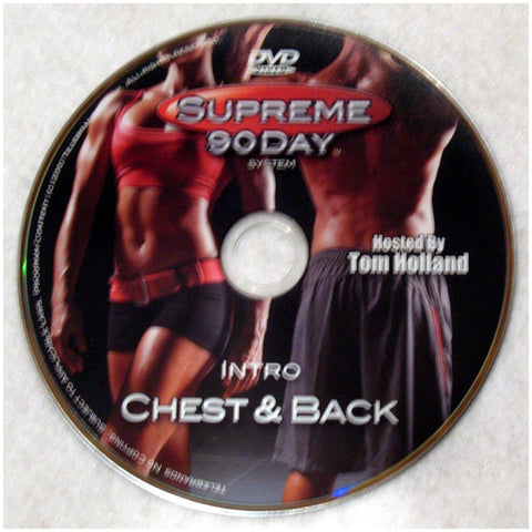 Supreme 90 Intro Chest & Back - DVD