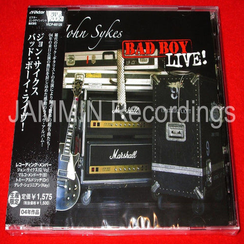 John Sykes Bad Boy Live Japan VICP-65125 - CD