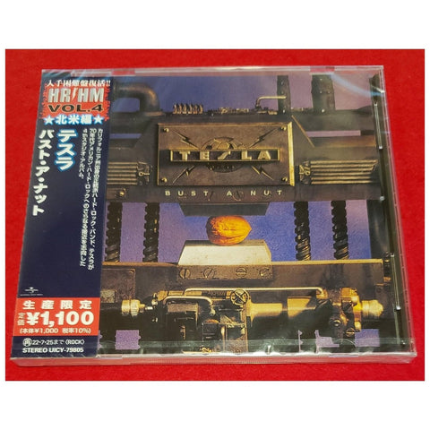 Tesla Bust A Nut Japan CD - UICY-79805