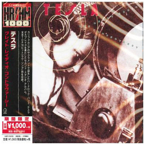 Tesla The Great Radio Controversy Japan Jewel Case CD - UICY-78620