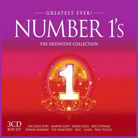 Various Artists - Greatest Ever Number 1's: The Definitive Collection - 3 CD Box Set - JAMMIN Recordings