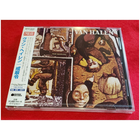 Van Halen Fair Warning WPCR-80383 - 2016 Japan CD