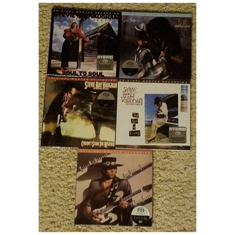 Stevie Ray Vaughan - 5 Mobile Fidelity Hybrid SACD Bundle