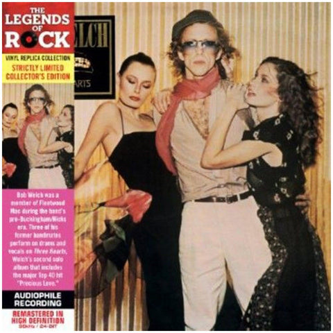 Bob Welch - Three Hearts - Mini LP Cardboard Sleeve - CD - JAMMIN Recordings