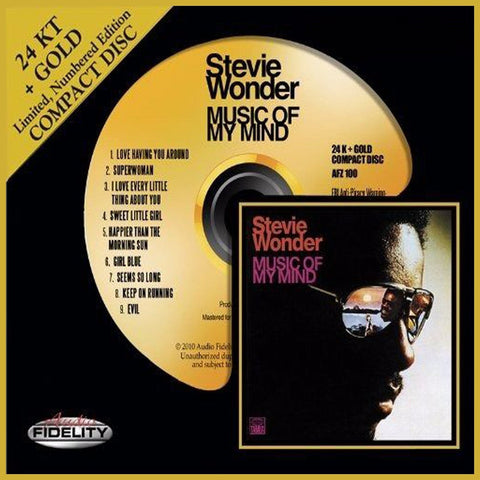 Stevie Wonder Music Of My Mind - Gold CD