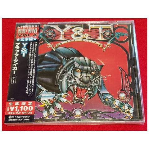Y&T Black Tiger Japan UICY-79849 - CD