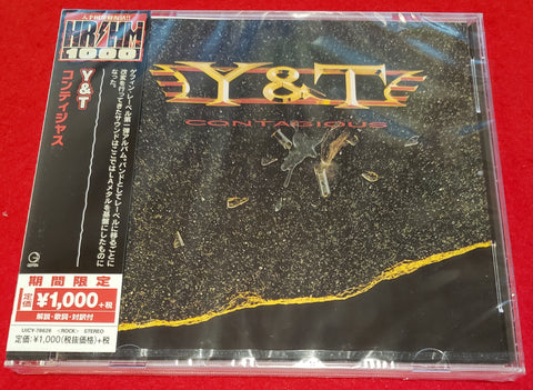Y&T - Contagious - Japan Jewel Case - UICY-78626 - CD