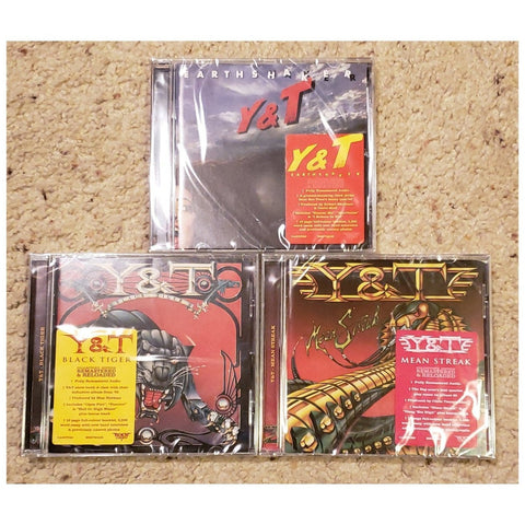 Y&T Rock Candy Remastered Edition - 3 CD Bundle