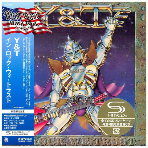 Y&T - In Rock We Trust - Japan Mini LP SHM - UICY-94053 - CD - JAMMIN Recordings
