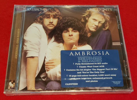 Ambrosia - Rock Candy Remastered Edition - 2 CD Bundle