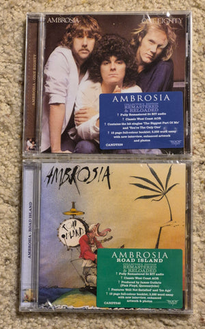 Ambrosia - Rock Candy Remastered Edition - 2 CD Bundle