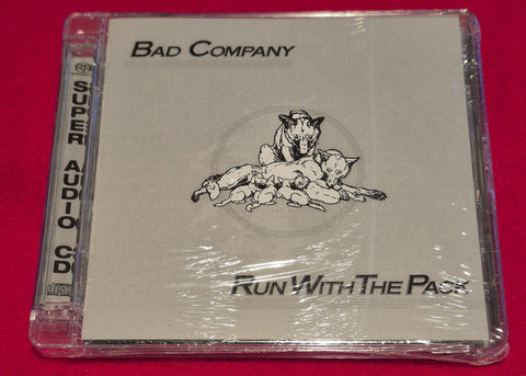 Bad Company - Run With The Pack - Analogue Productions (Atlantic 75 Series) Hybrid SACD