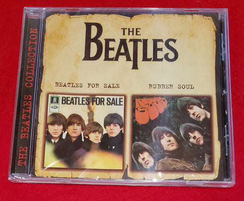 The Beatles - Beatles For Sale + Rubber Soul + 5 Bonus Tracks - 2 on 1 CD