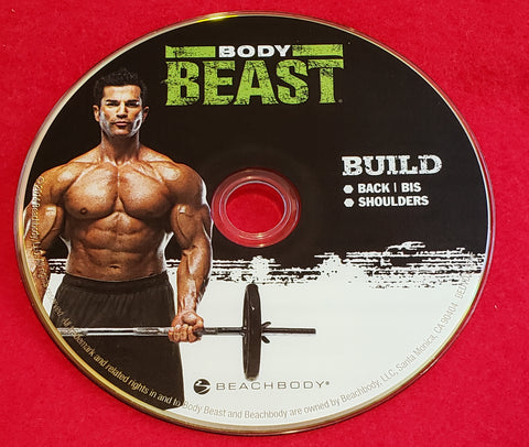 Body Beast - BUILD: Back Bis Shoulders - DVD