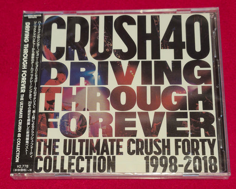 Crush 40 - Driving Through Forever - The Ultimate Crush Forty Collection 1998-2018 - Japan CD+DVD