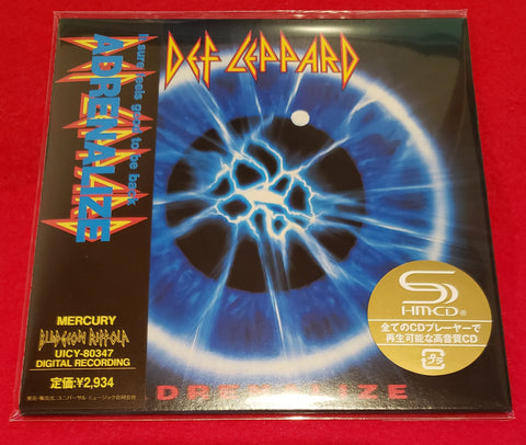 Def Leppard - Adrenalize - Japan Mini LP SHM - UICY-80347 - 2023 CD