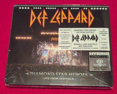Def Leppard - Diamond Star Heroes  Live From Sheffield Hybrid Multichannel 2SACD