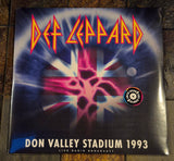 Def Leppard - Don Valley Stadium 1993 - Blue Colored 2 LP Limited