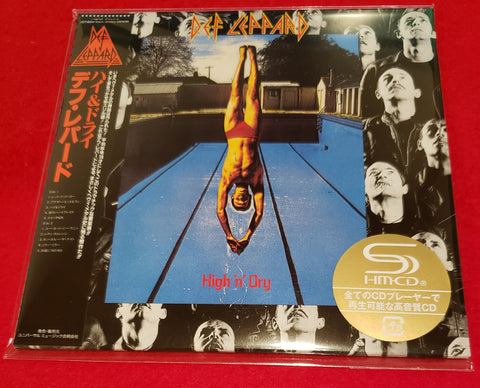 Def Leppard - High N Dry - Japan Mini LP SHM - UICY-80344 - 2023 CD