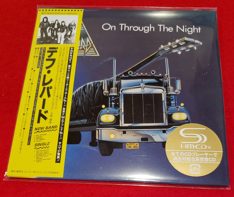 Def Leppard - On Through The Night - Japan Mini LP SHM - UICY-80343 - 2023 CD