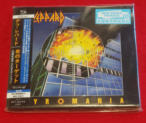 Def Leppard - Pyromania - Japan Mini LP Deluxe SHM - UICY-16213/4 - 2 CD
