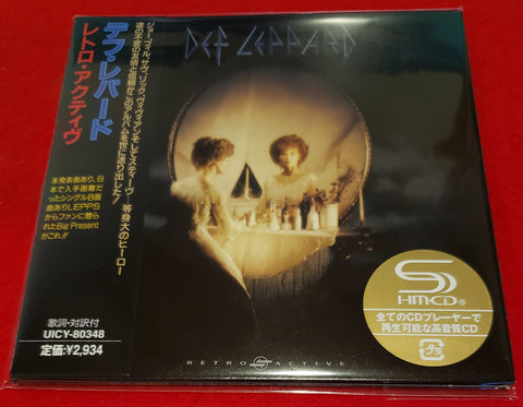 Def Leppard - Retroactive - Japan Mini LP SHM - UICY-80348 - 2023 CD