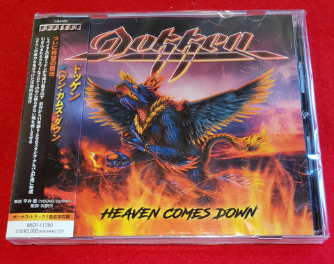 Dokken - Heaven Comes Down - Japan CD - MICP-11780