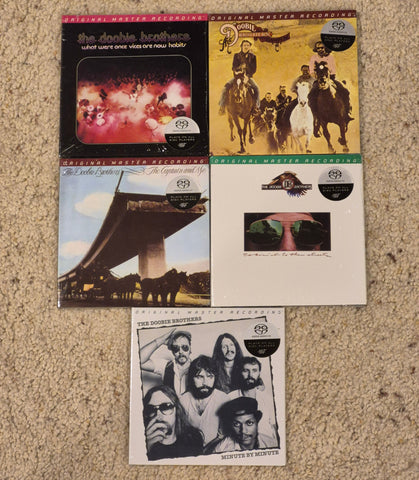 The Doobie Brothers - 5 Mobile Fidelity Hybrid SACD - Bundle