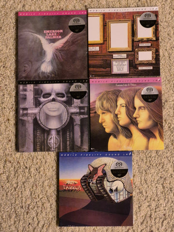Emerson, Lake & Palmer - Mobile Fidelity Hybrid Stereo 5 SACD Bundle