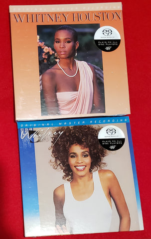 Whitney Houston - Whitney Houston + Whitney - Mobile Fidelity Hybrid 2 SACD Bundle