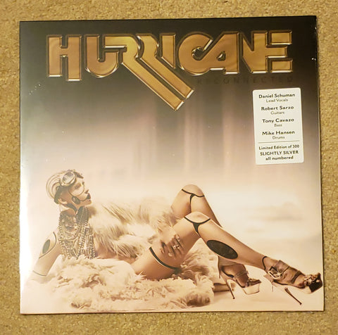 Hurricane - Reconnected - Silver Vinyl LP - Limited to 300 Numbered Copies