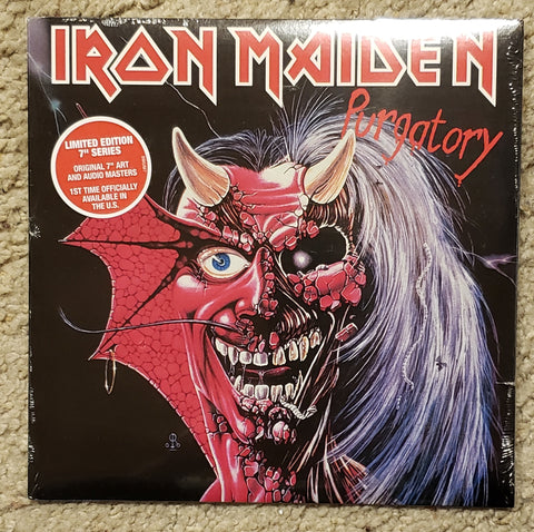 Iron Maiden - Purgatory / Genghis Khan - 7 inch LP - US Edition
