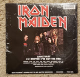 Iron Maiden - Sanctuary / Drifter / I've Got The Fire - 7 inch LP - US Edition