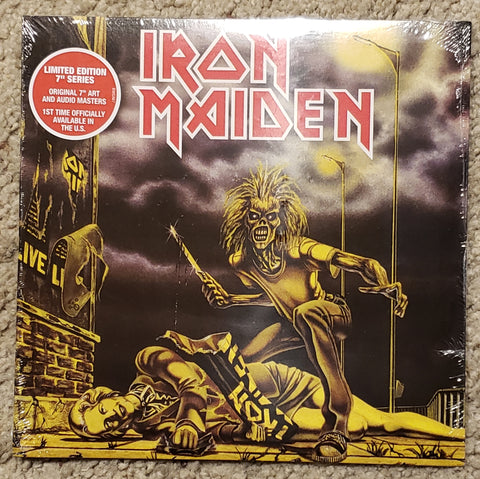 Iron Maiden - Sanctuary / Drifter / I've Got The Fire - 7 inch LP - US Edition